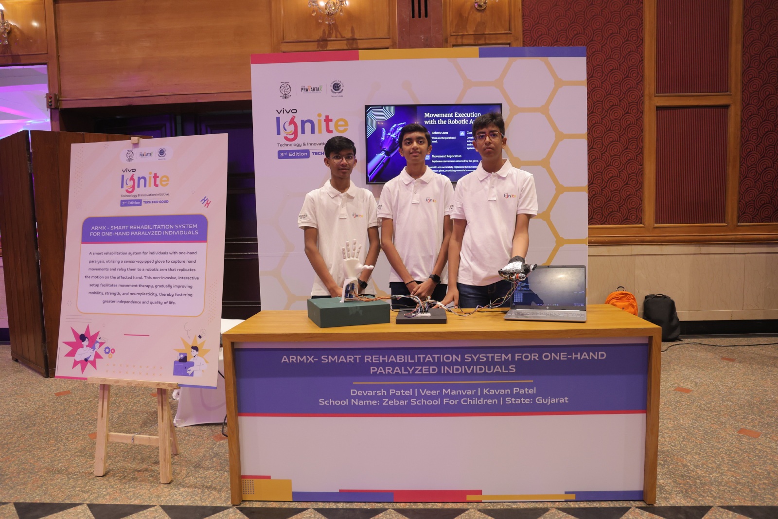 Devarsh Patel, Veer Manvar & Kavan Patel