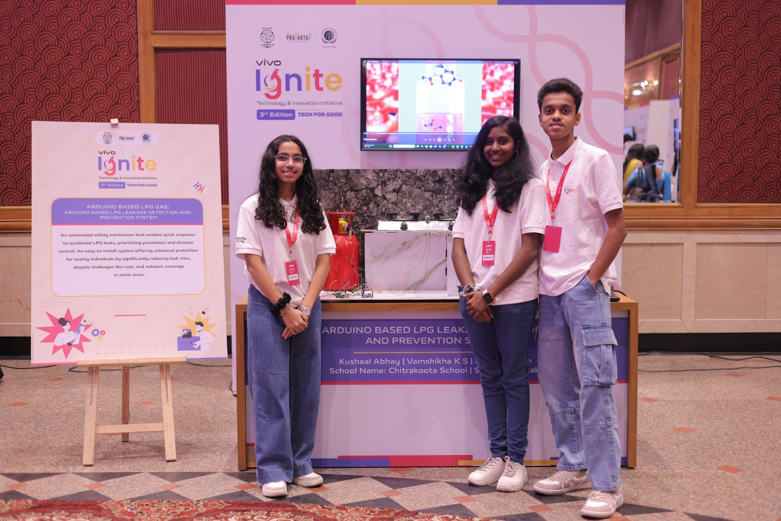 Dhriti Kannan, Kashaal Abhay & Vamshika KS