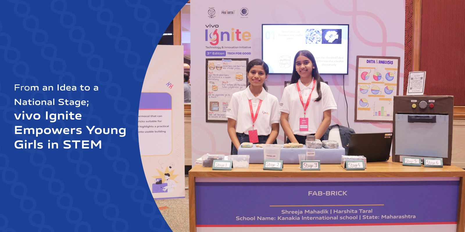Turning Fabric Waste into Sustainable Construction Material: How vivo Ignite is Powering Young Girls in STEM Innovation